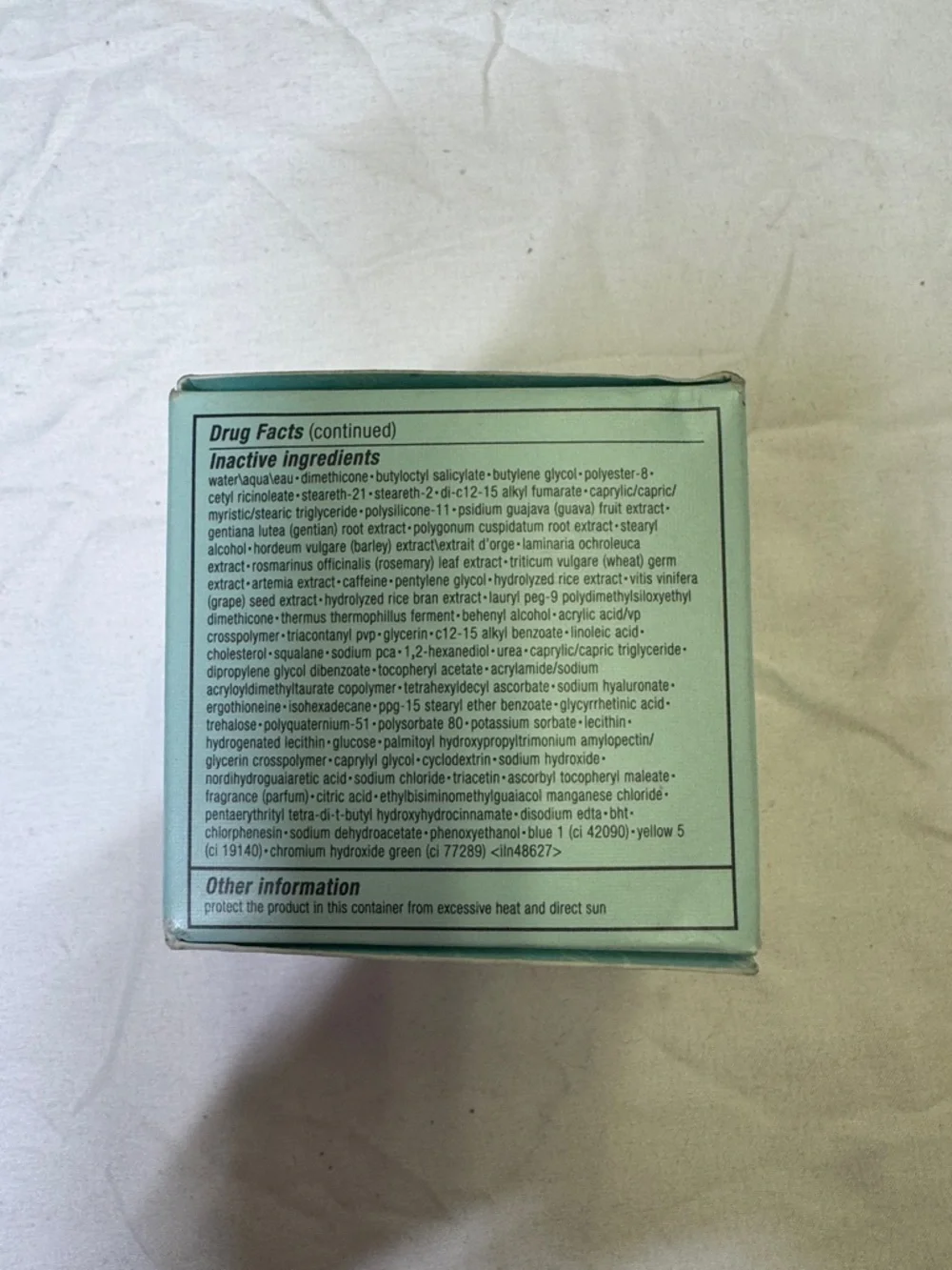Estee Lauder DayWear Moisture Creme - Mint Green with Gold Accent - Picture 5 of 6